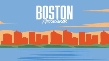 Boston Massachusetts Gökyüzü ve doğa manzaralı