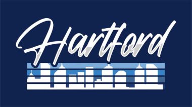 Hartford Connecticut 'ta güzel ve büyüleyici manzaralar