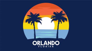 Güzel ve büyüleyici okyanus manzaralı Orlando Florida