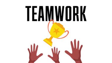 Takım çalışmasını altın bir ödülle kutluyoruz.