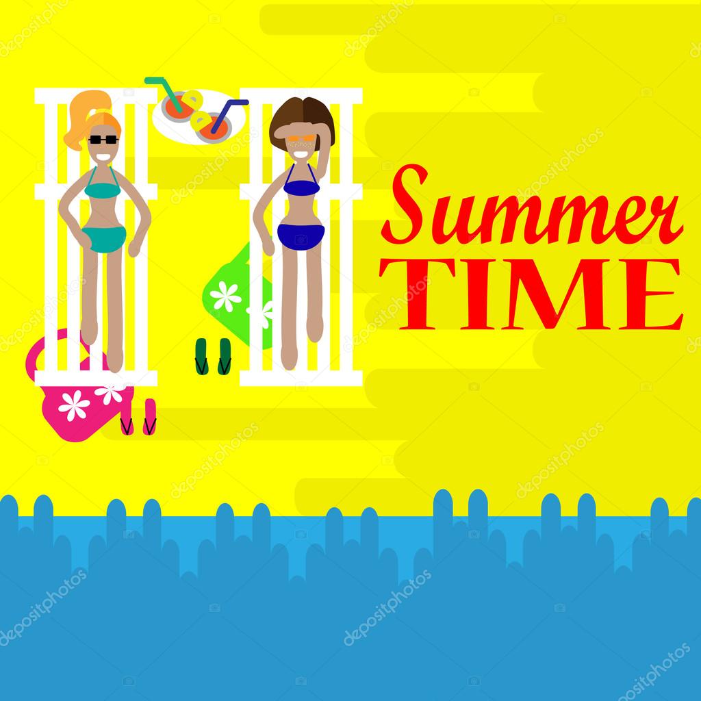 Liegestuhl Am Strand Clipart sdatec.com