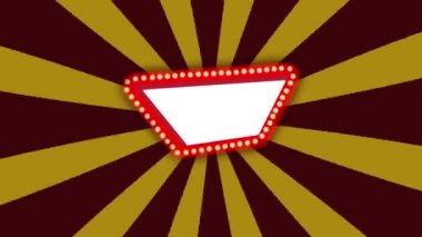 Retro çerçeve ile Retro arka plan