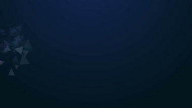 Yönde hareket soyut üçgenler arka plan