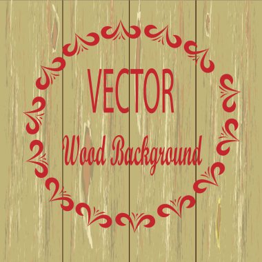 Ahşap Doku Vektörü