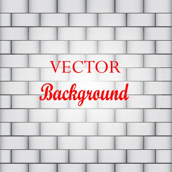 Brick Background. Illudémarrage vectoriel — Image vectorielle