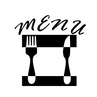 Menü tasarlamak vektör