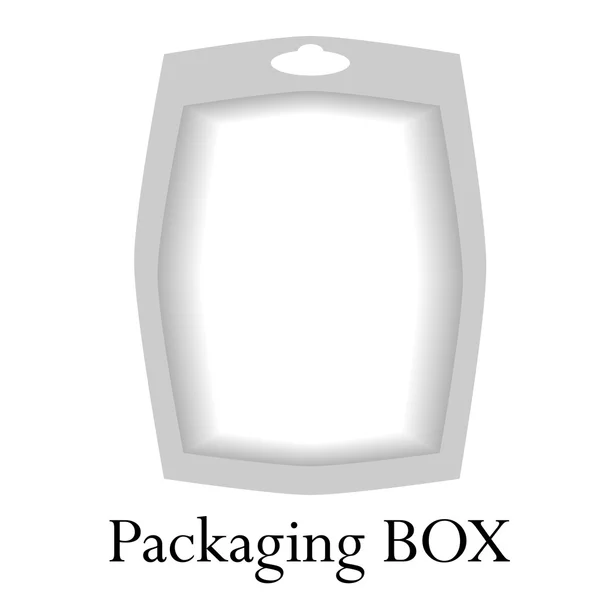 包装箱のデザイン — ストックベクタ
