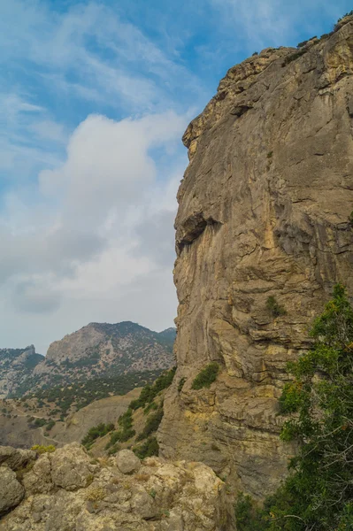 Paysage de montagne sur le sentier Galitsina — Photo