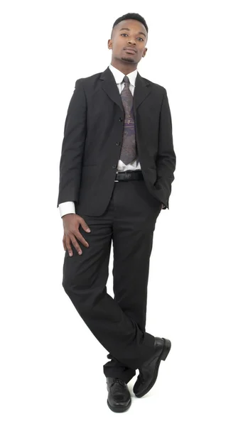 Öltöny és a nyakkendő srác elszigetelt üzletember — Stock Fotó