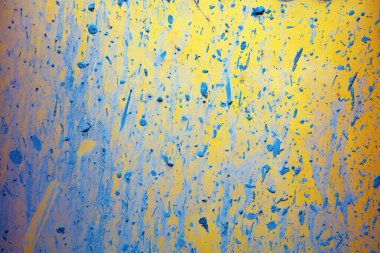 çamur sıçraması kirli yüzey soyut sanat sarısı boya endüstriyel desen