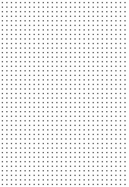 Nokta dokusu. Noktasız desen. Şebeke noktalı yarım ton. Basit küçük geometrik desen. Dikdörtgen siyah beyaz polkadotlar. Polkadot 'u tekrar et. Vektör illüstrasyonu.