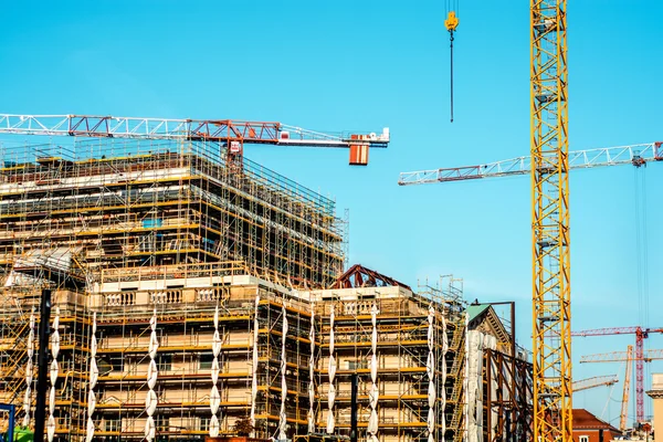 İnşaat alanında devam eden, Berlin, Almanya.