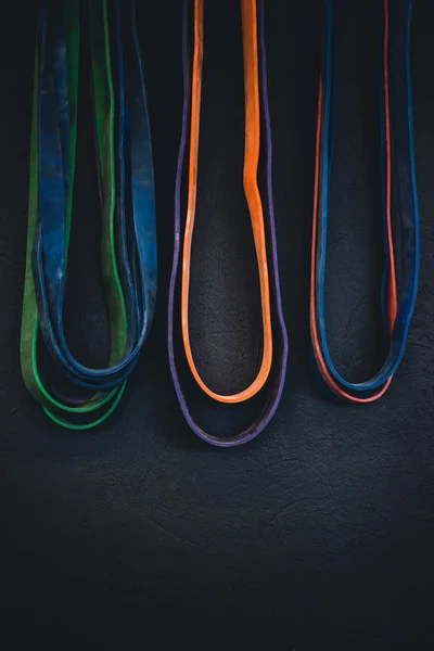 Fitness ekipmanları closeup çekim. 