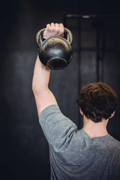 Kettlebell edzés, Cross Fit — Stock Fotó