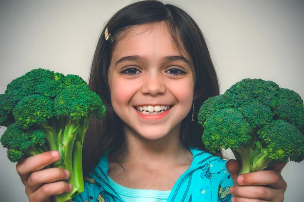 Hareket eden bir genç kız portresi