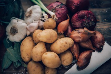 Stilll hayat lezzetli ürünleri