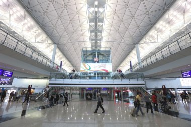 Chek Lap Kok, Hong Kong Havaalanı iç. 