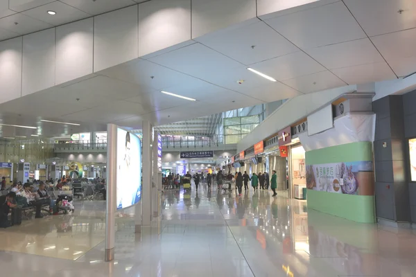 Interior of Hong Kong International Airport at 2016 — Stock Photo, Image