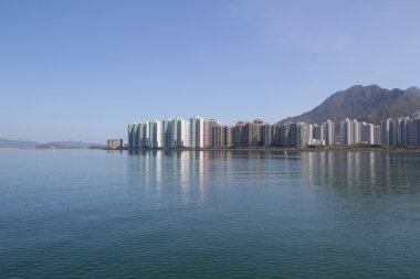 Tolo liman manzara içinde Hong Kong Ma üzerinde Shan