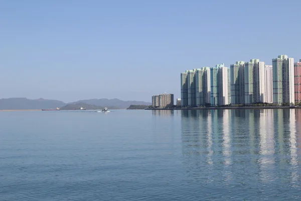 Tolo puerto Paisaje en Hong Kong Ma On Shan — Foto de Stock