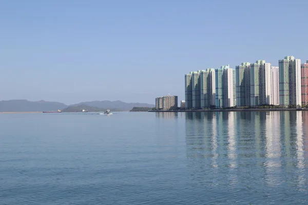 Porto de tolo Paisagem em Hong Kong Ma On Shan — Fotografia de Stock