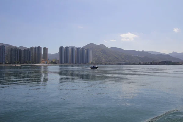 Tolo puerto Paisaje en Hong Kong Ma On Shan — Foto de Stock