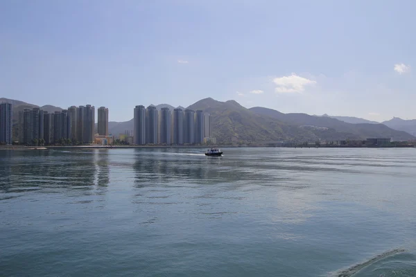 Tolo hafenlandschaft in hong kong ma auf shan — Stockfoto