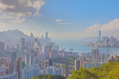 Efendim Cecil'in sürüş görünümü hong kong
