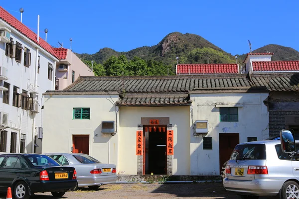 Casa de pueblo en hong kong — Foto de Stock