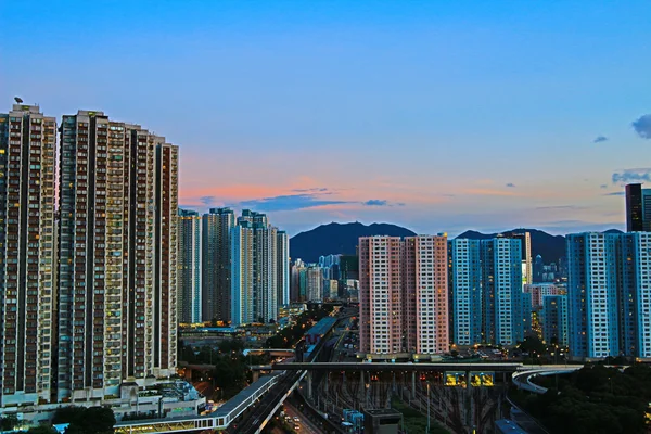 Kwun tong, kowloon bay, hong kong — Stockfoto