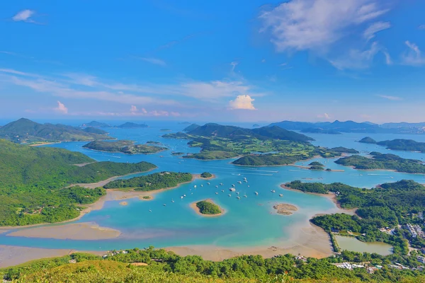 Tai Tun vista de sai kung — Foto de Stock