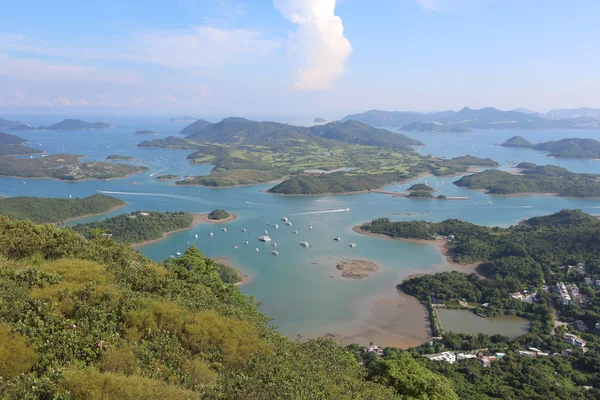 Tai Tun vista de sai kung — Foto de Stock