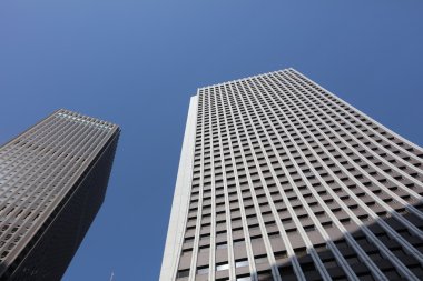 binalarda, Shinjuku, Tokyo, Japonya 2016