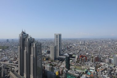 yüksek katlı binalarda, Shinjuku, Tokyo 2016