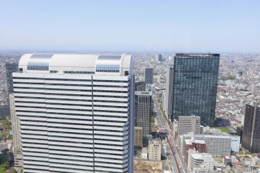 binalarda, Shinjuku, Tokyo, Japonya 2016