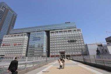 çatı üstleri Crowded. Shinjuku bölgede.