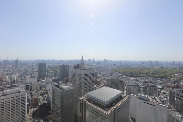 Rozrůstání panoráma s Toshima a Shinjuku oddělení — Stock fotografie