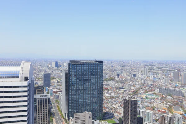 Cidade expansão urbana com Toshima e Shinjuku wards — Fotografia de Stock