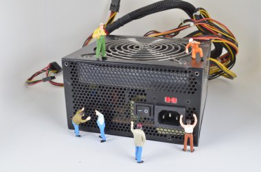 inşaat sahasında ekip çalışması kavramı