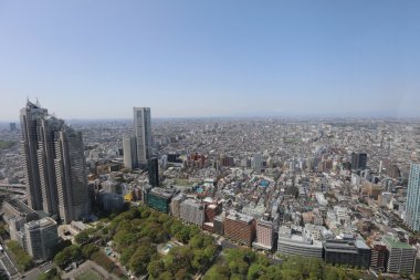 Japonya Tokyo City scape 