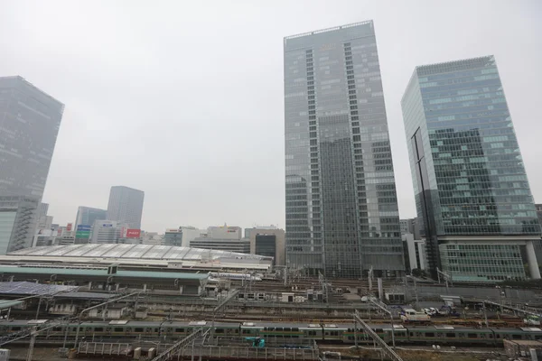 東京丸の内ビジネス街 — ストック写真