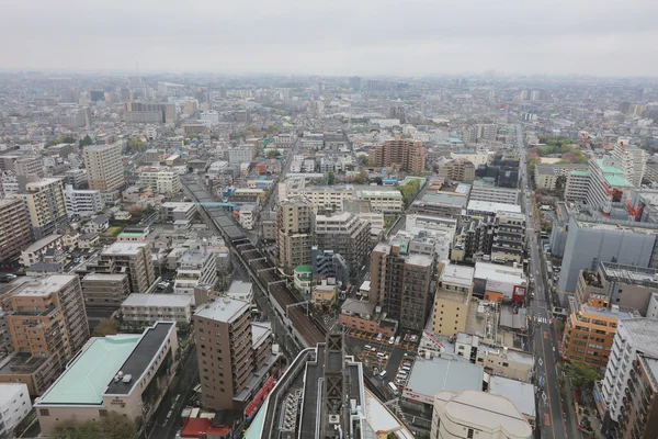 มุมมองของโตเกียวที่ Funabashi — ภาพถ่ายสต็อก