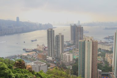 Yau Tong yüksek katlı apartman blokları 