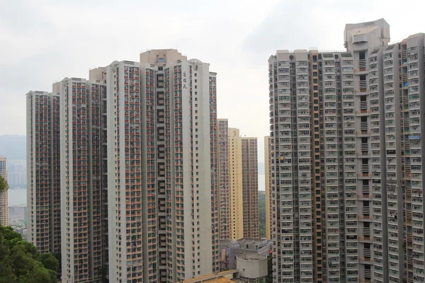 Hong kong openbaar woonwijk — Stockfoto