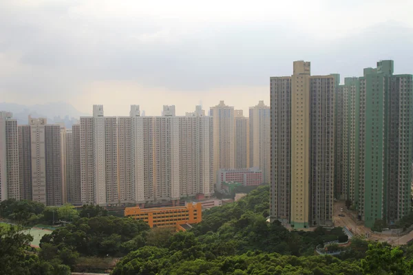 Propriedade imobiliária pública de Hong Kong — Fotografia de Stock