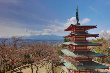 Chureito Pagoda adlı Arakura Sengen Tapınak