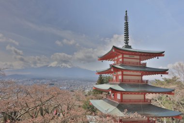 Chureito Pagoda adlı Arakura Sengen Tapınak