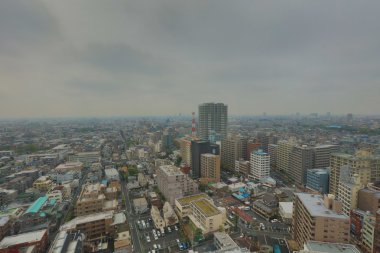 Nerima hava, Tokyo sityscape
