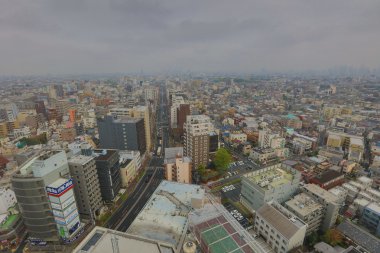 Nerima hava, Tokyo sityscape