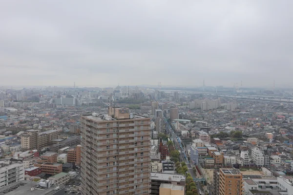 bir hava görünümünü Funabashi bölge